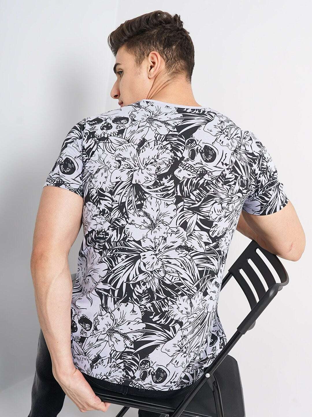 Shop Men Printed T-Shirt Online.