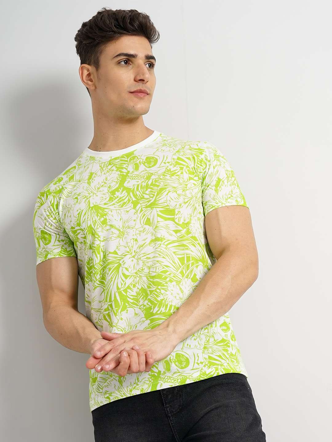 Shop Men Printed T-Shirt Online.