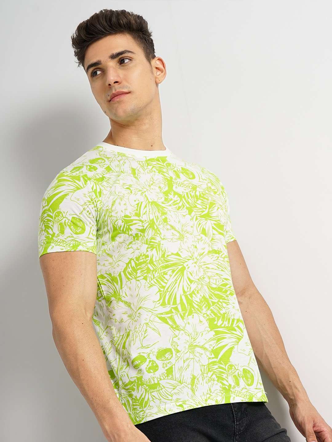 Shop Men Printed T-Shirt Online.