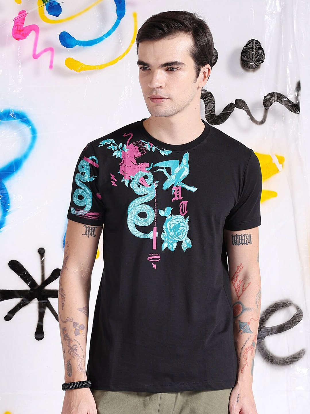 Shop Men Graphic T-shirt Online.