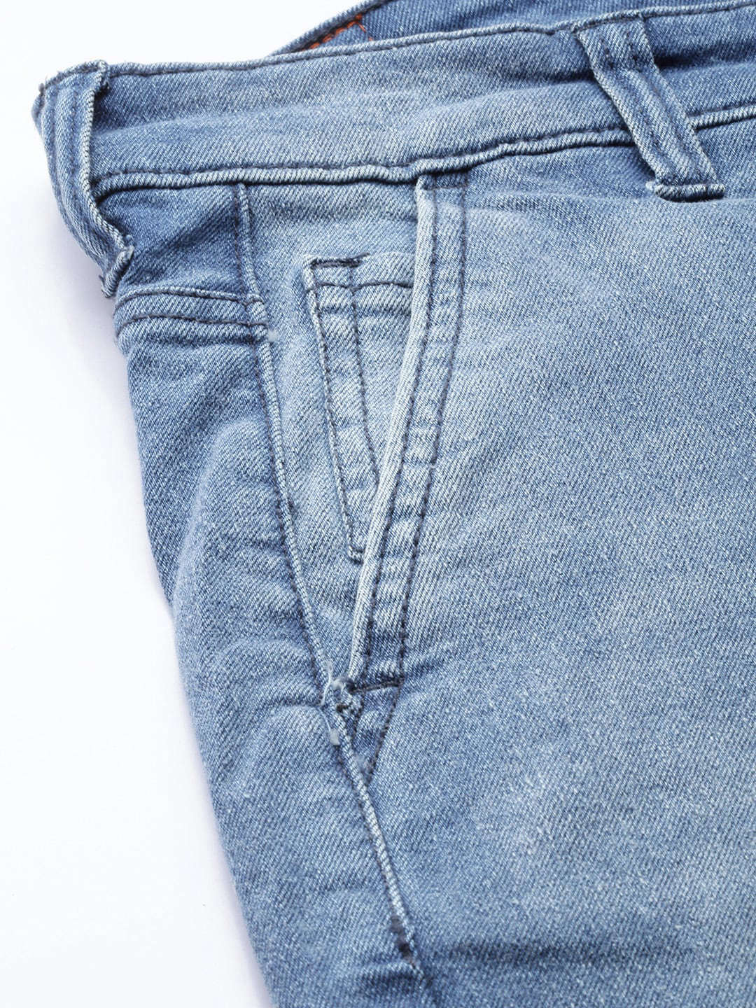 Shop Men Solid Denim Online.