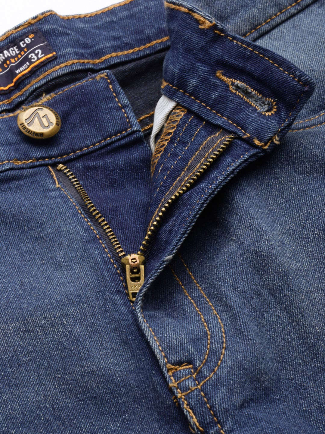 Shop Men Solid Denim Online.