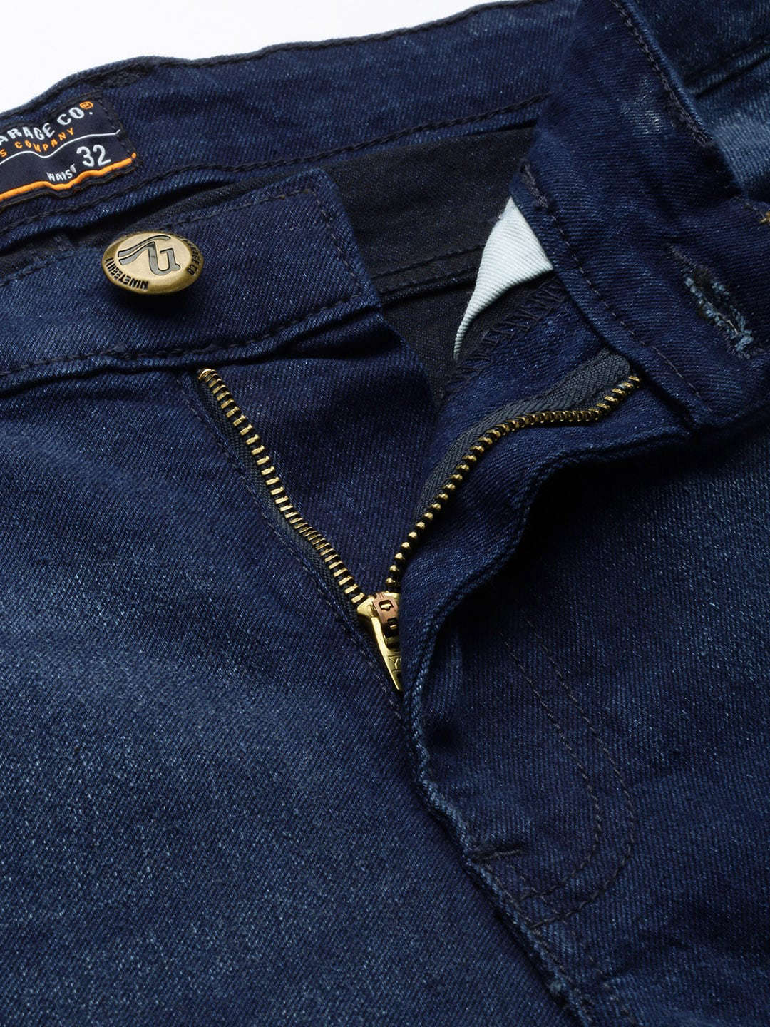 Shop Men Solid Denim Online.