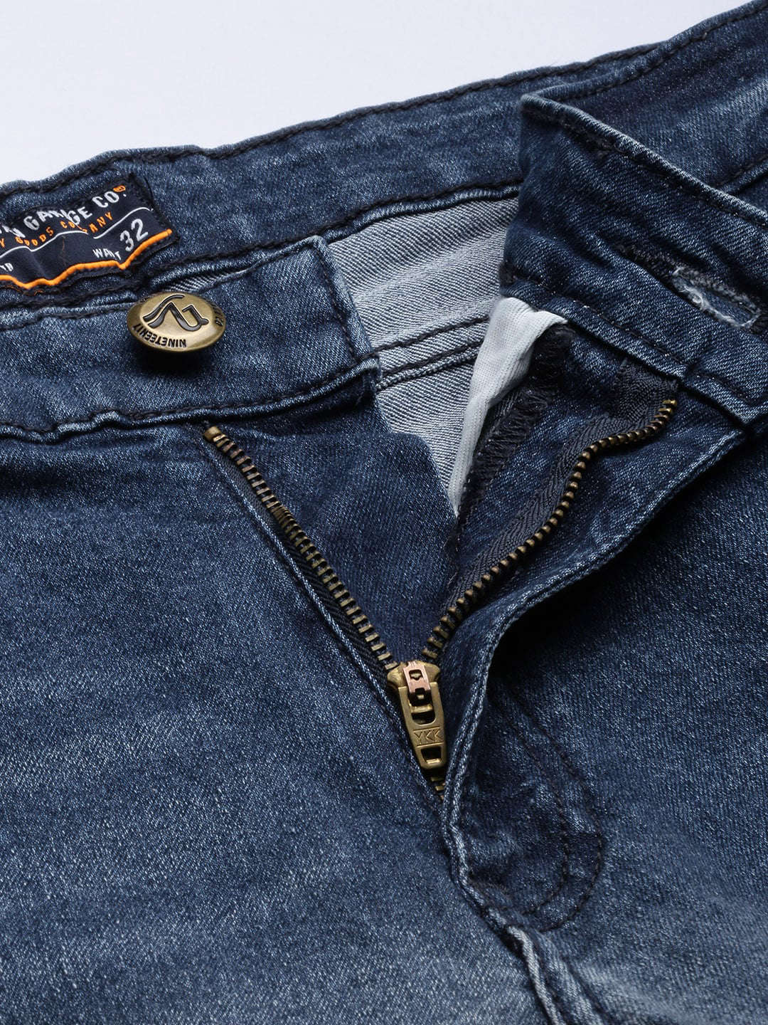 Shop Men Solid Denim Online.