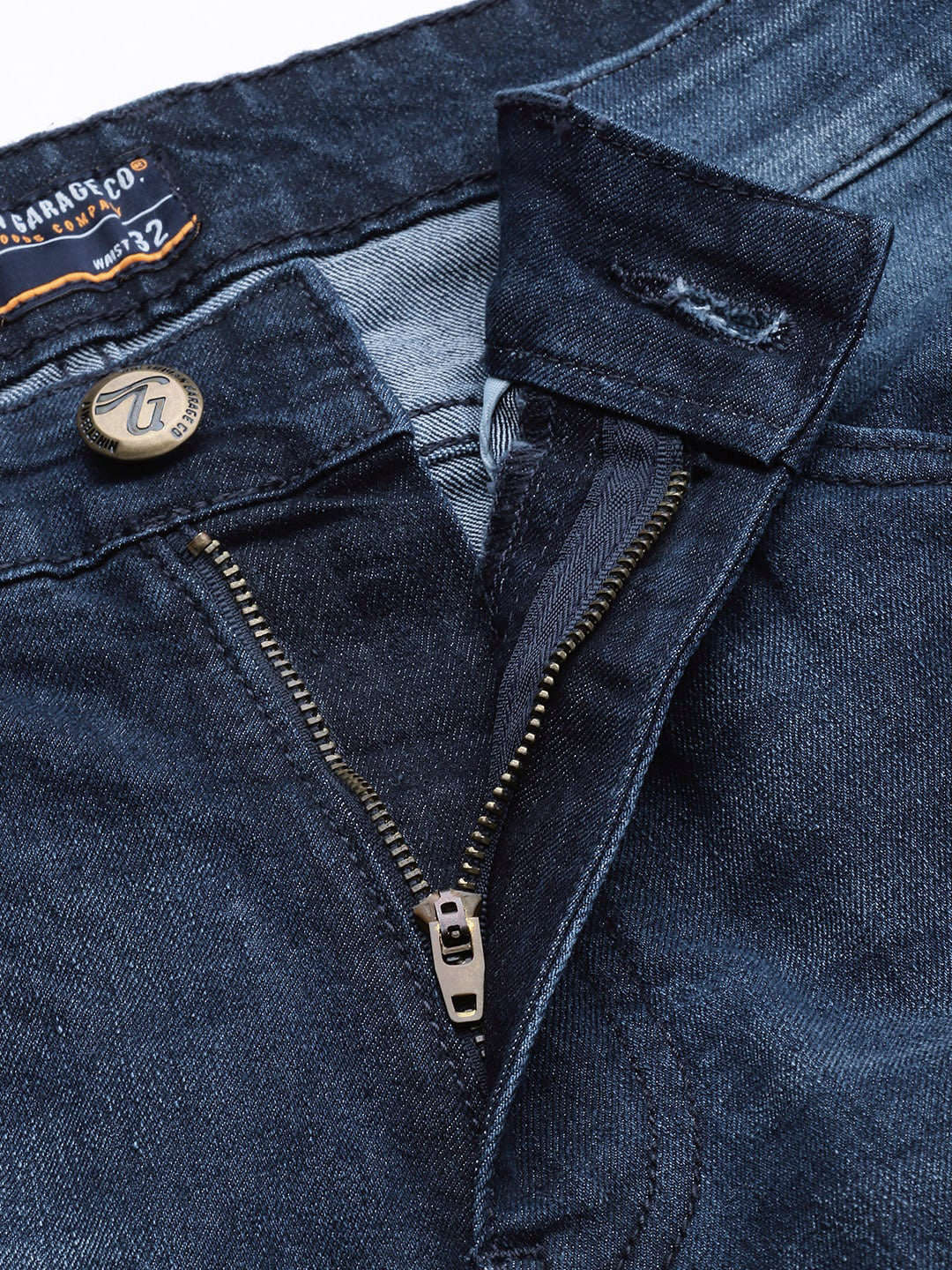 Shop Men Solid Denim Online.