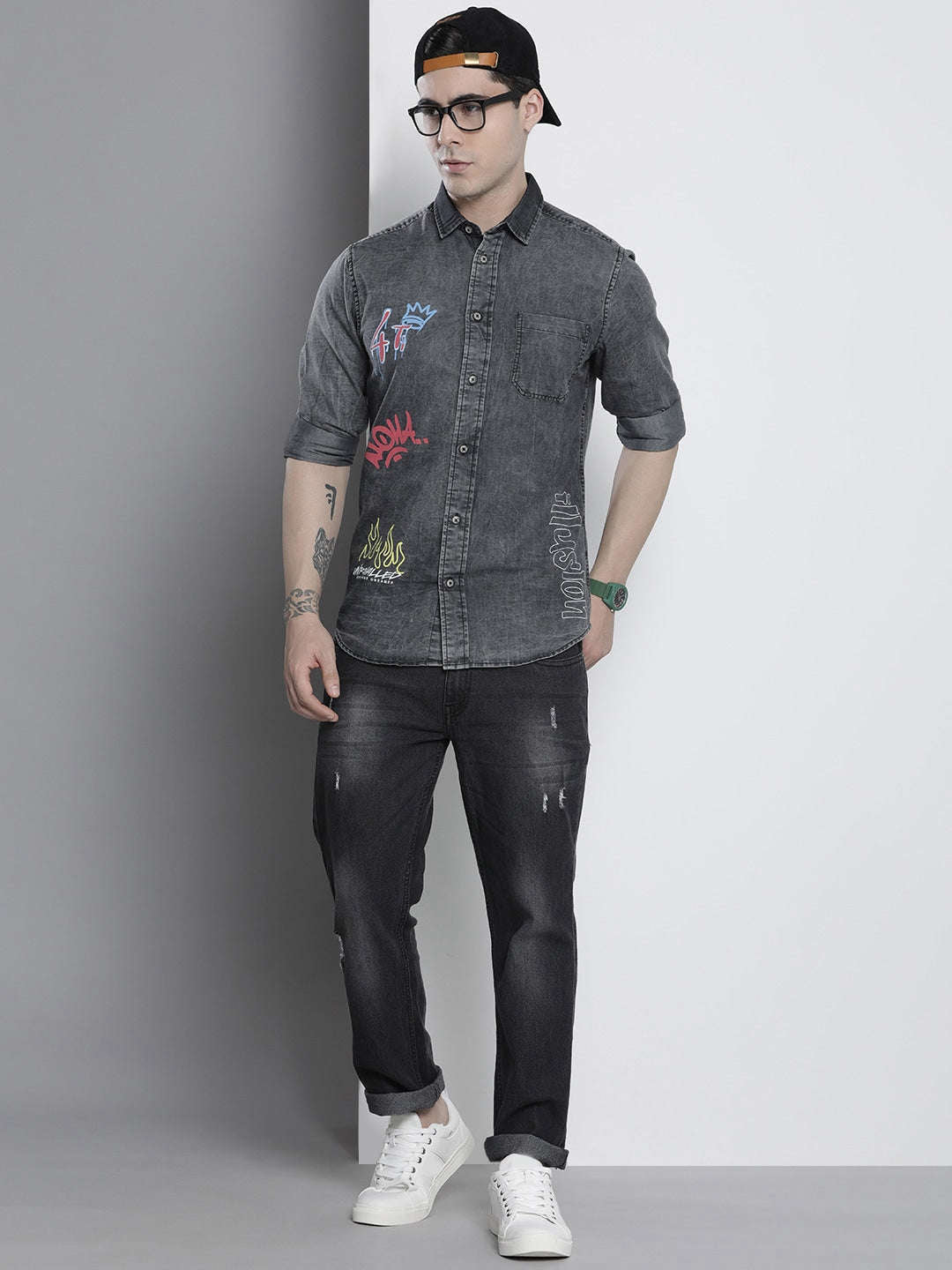 Shop Men Denim Shirt Online.