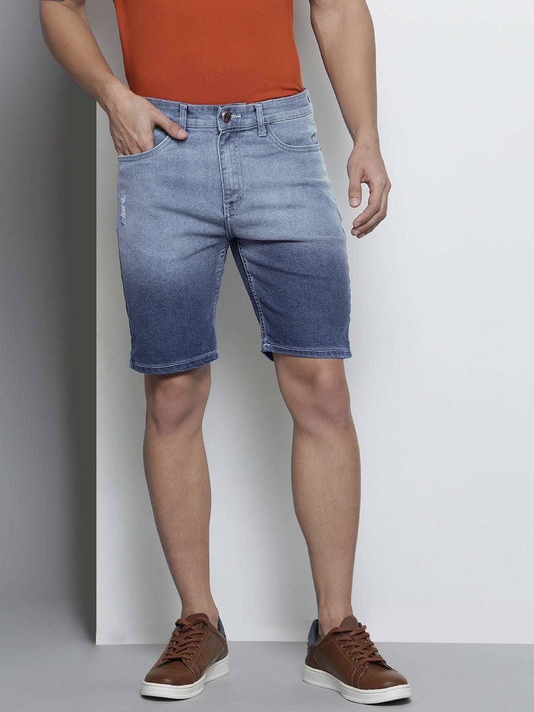 Shop Men Solid Shorts Online.