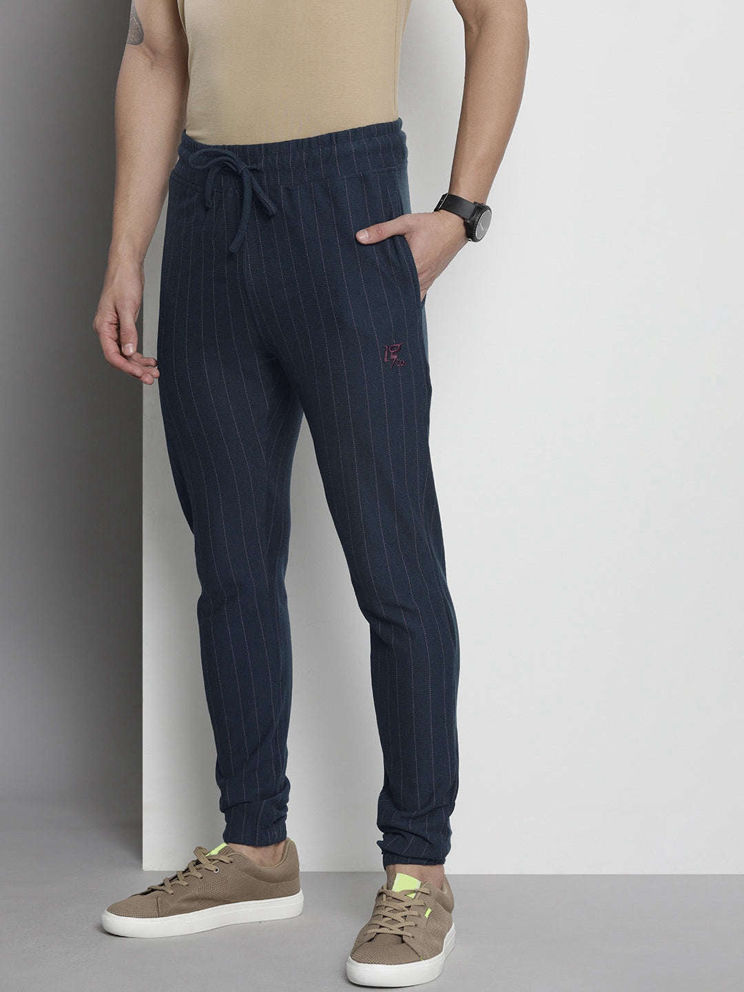 Shop Men Striped Jogger Online.