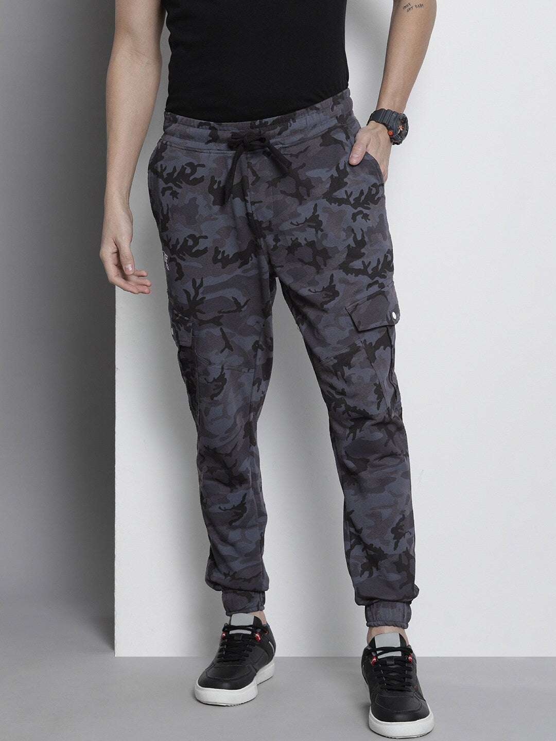 Shop Men Camouflage Cargo Online.