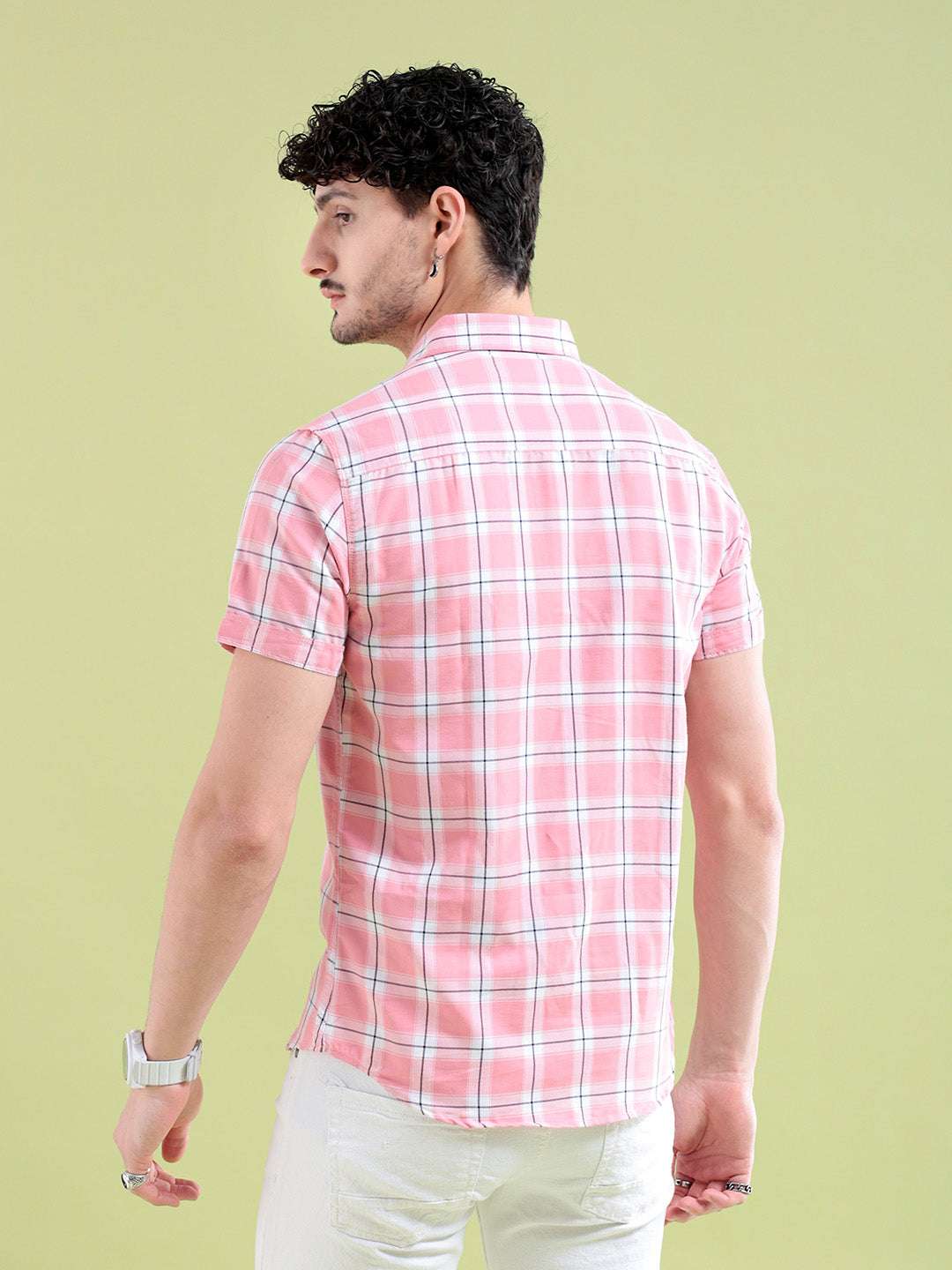 Shop Men Checkered Shirt Online.