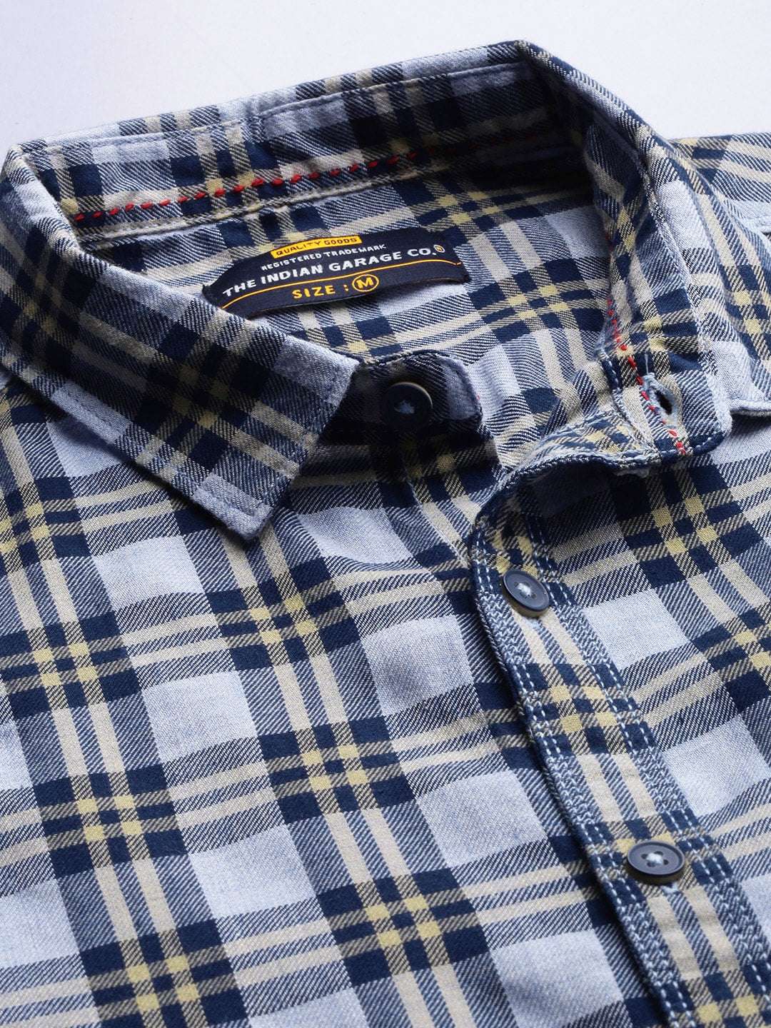 Shop Men Checked Shirt Online.