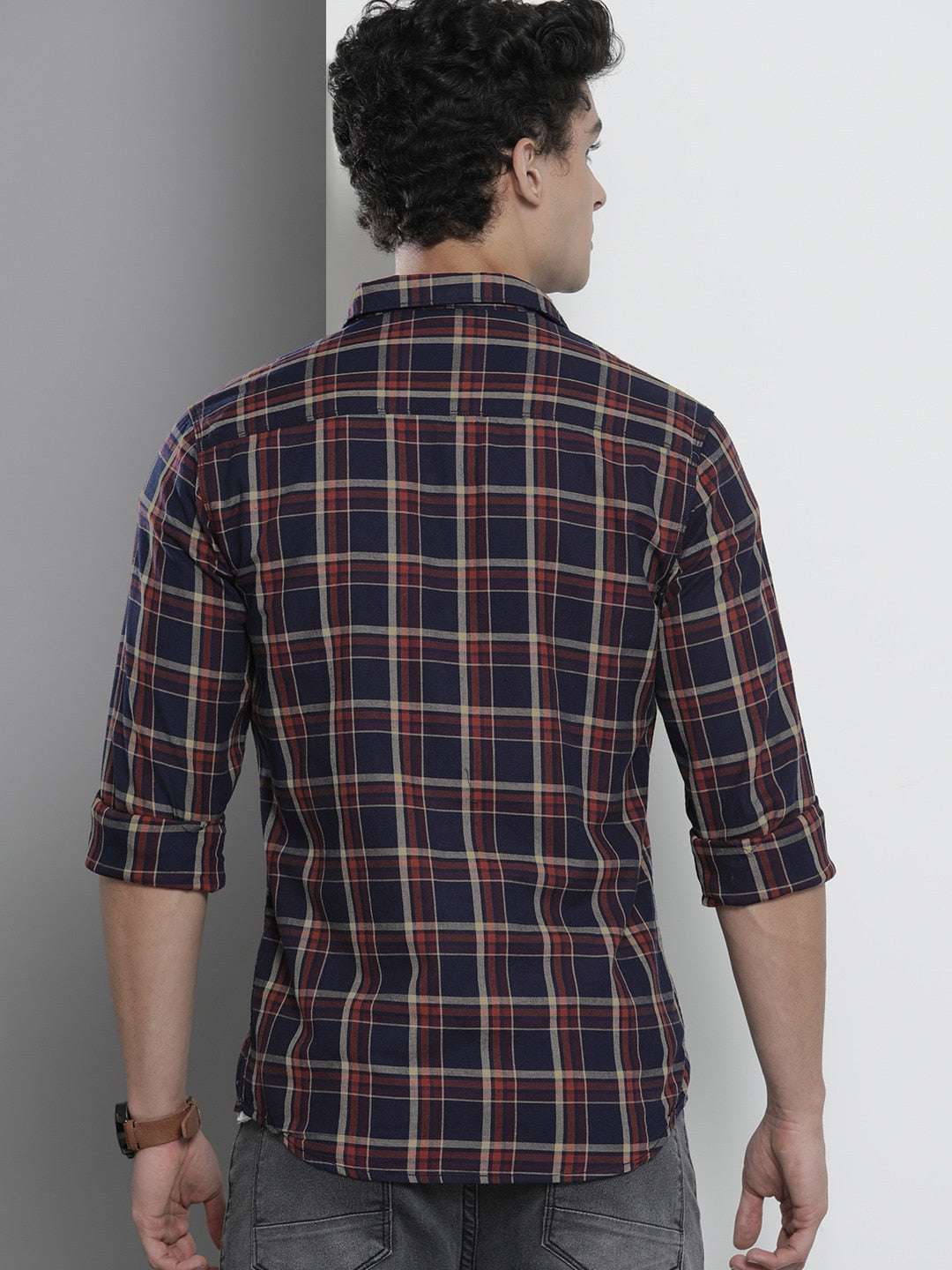 Shop Men Checkered Shirt Online.