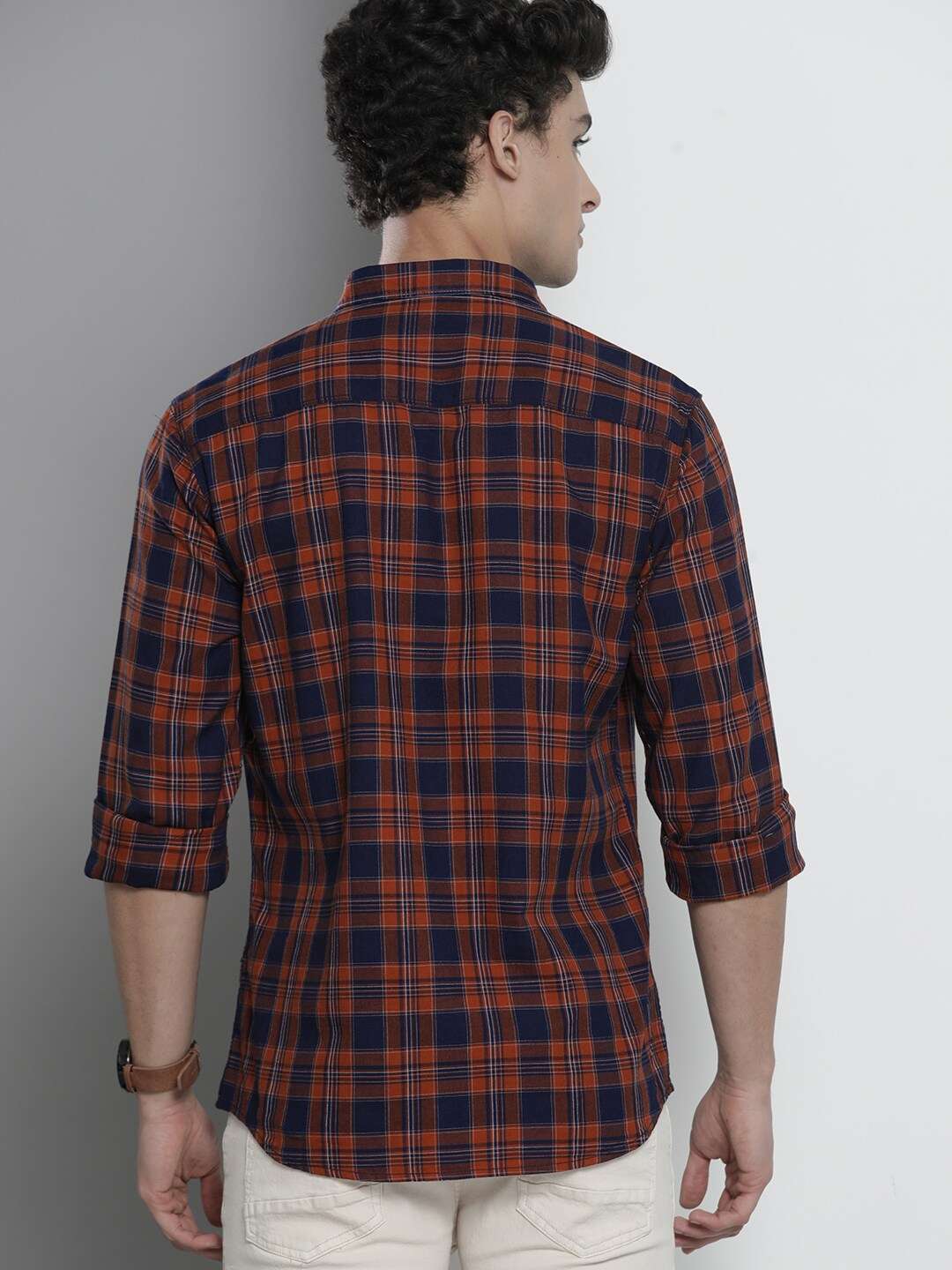 Shop Men Checkered Shirt Online.