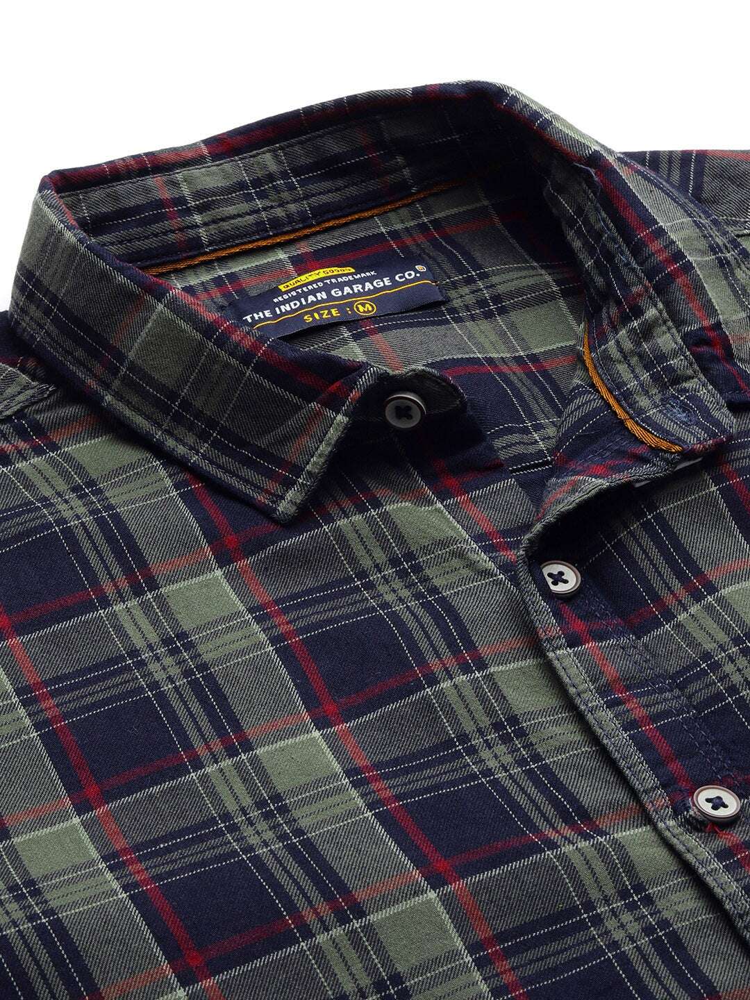 Shop Men Checked Shirt Online.