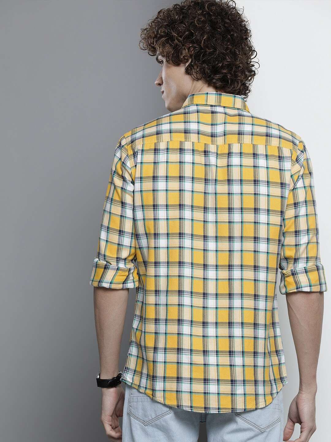 Shop Men Checkered Shirt Online.