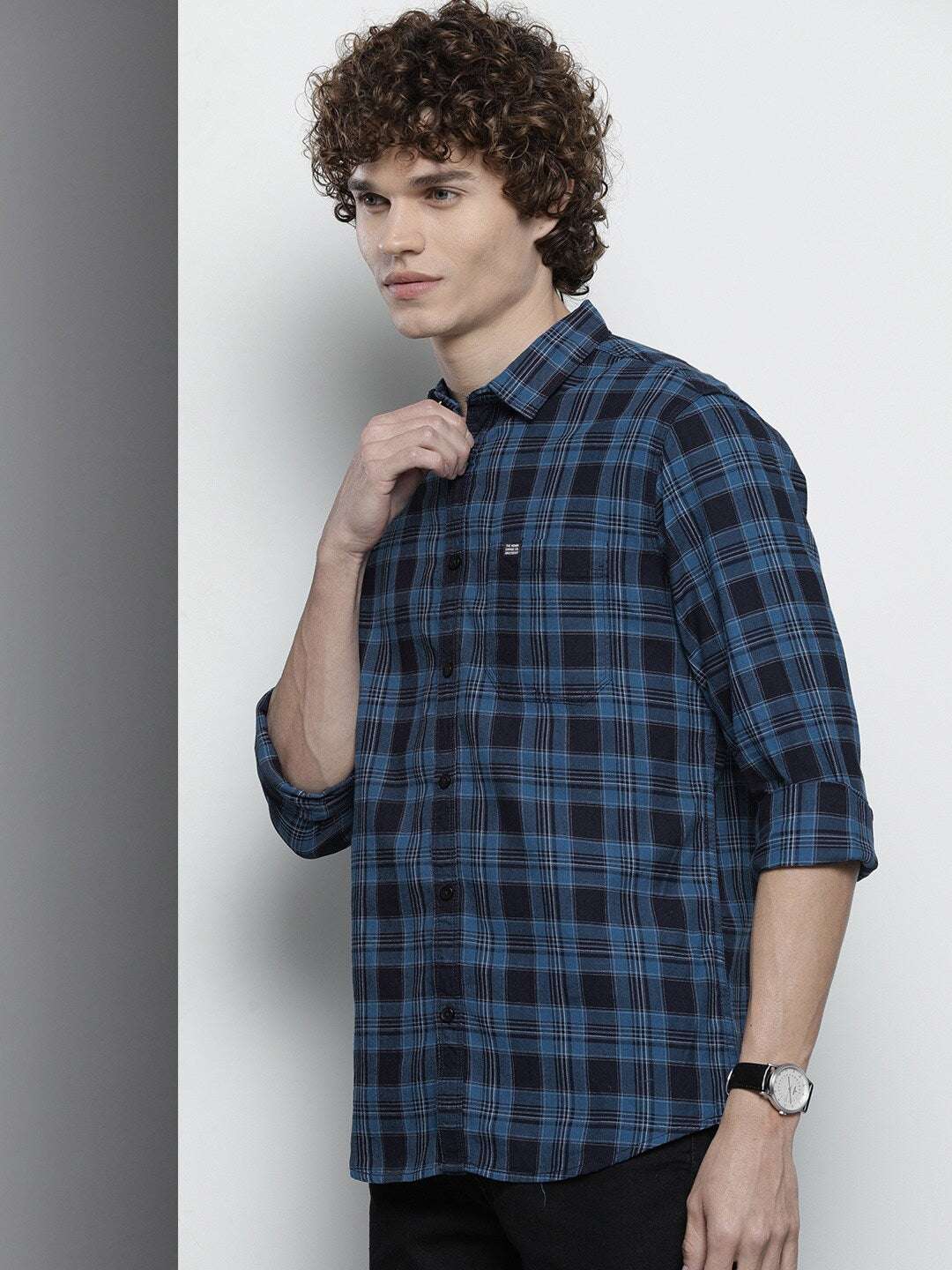 Shop Men Checkered Shirt Online.