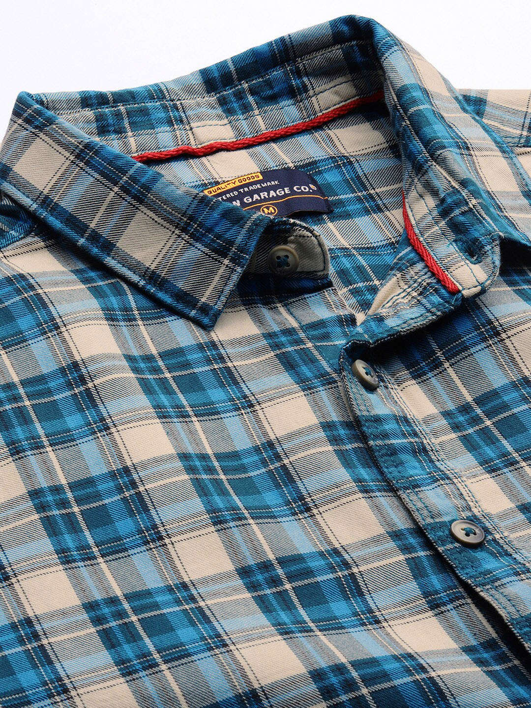 Shop Men Checked Shirt Online.