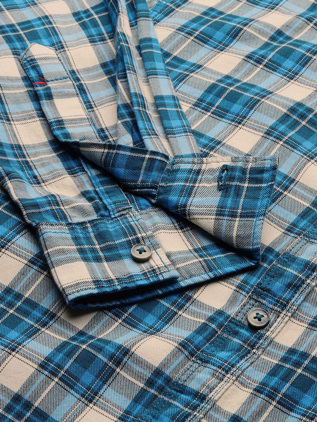 Shop Men Checked Shirt Online.