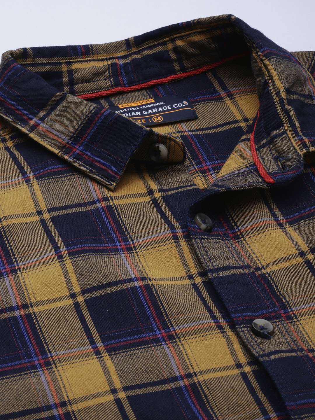 Shop Men Checked Shirt Online.