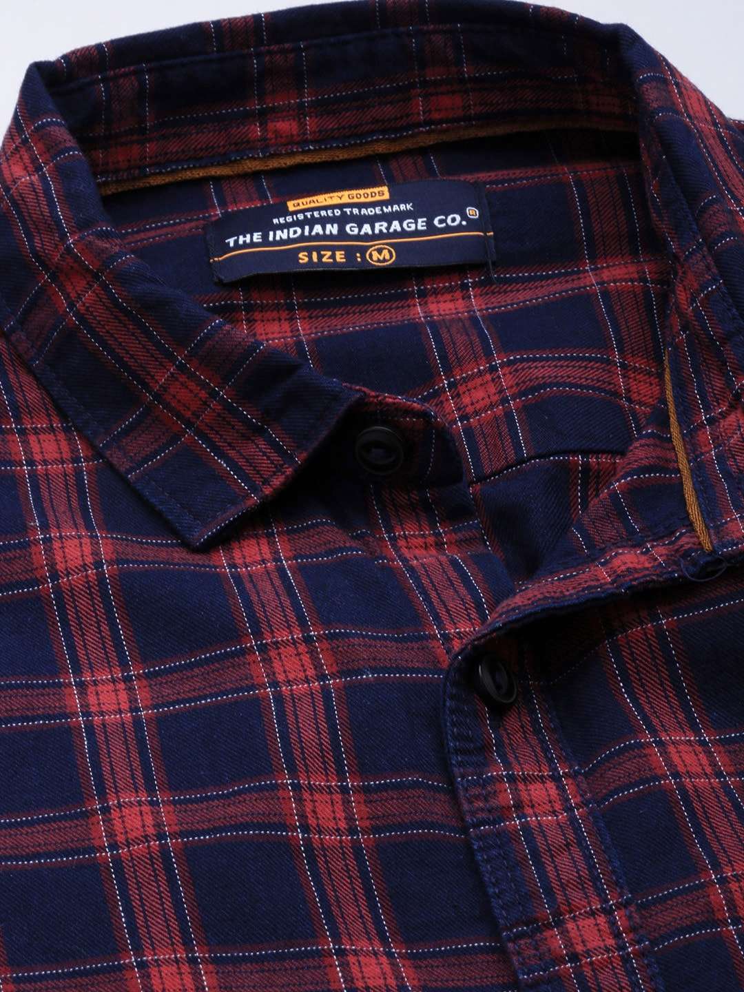 Shop Men Checked Shirt Online.