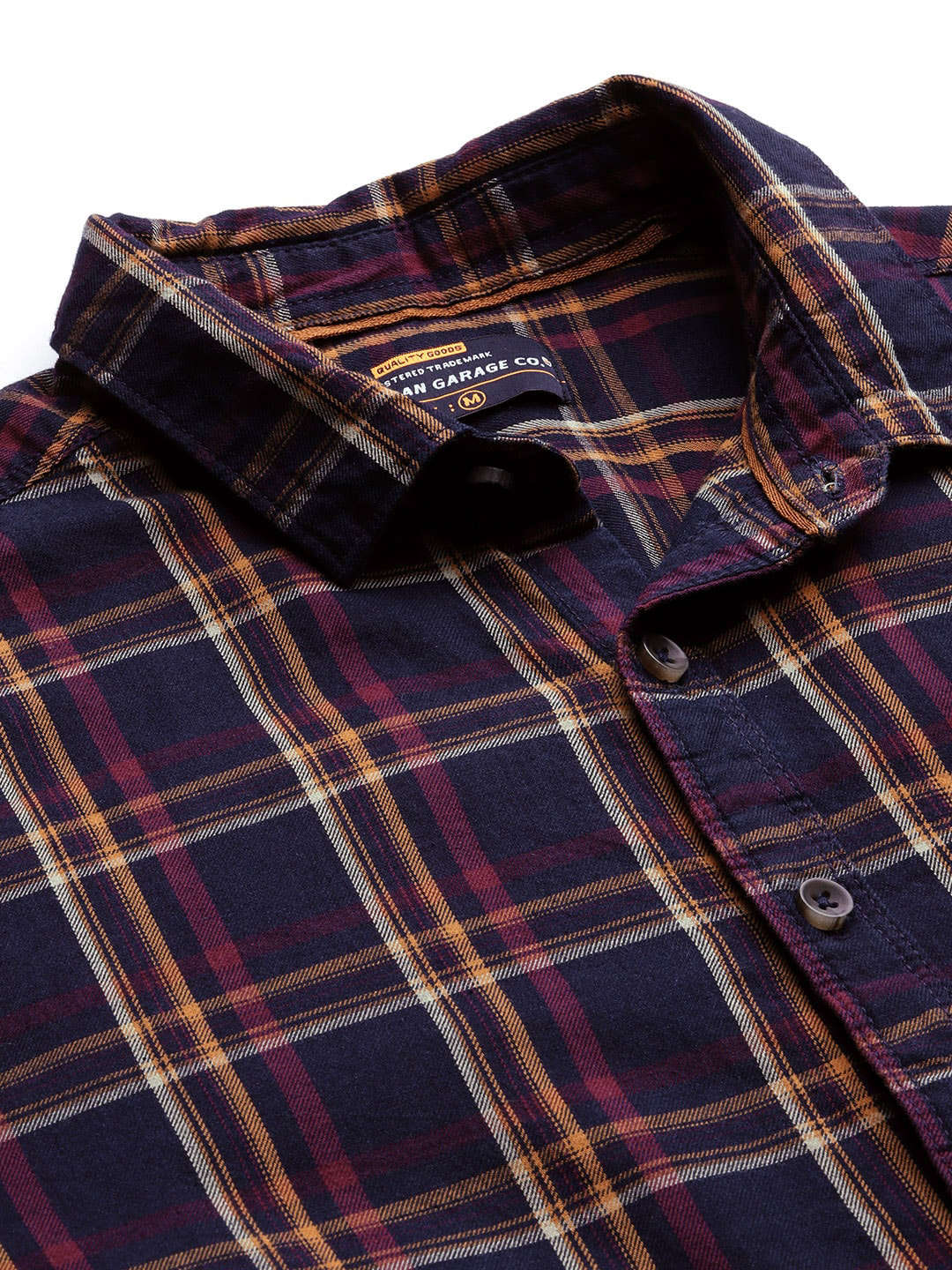 Shop Men Checked Shirt Online.