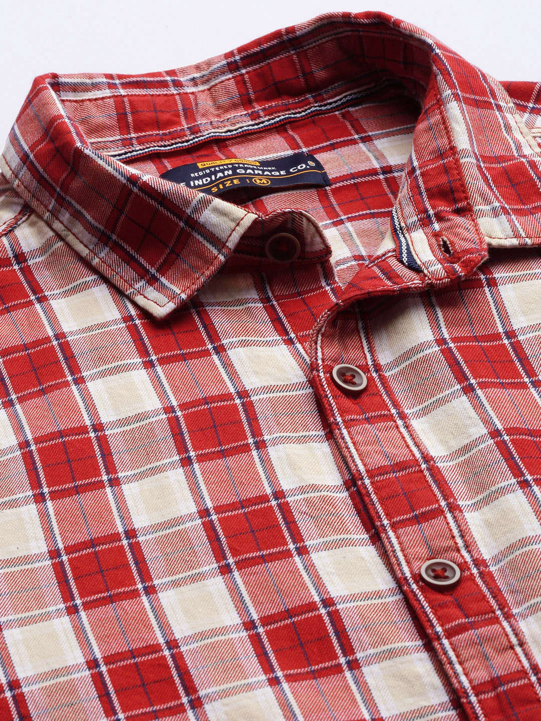 Shop Men Checked Shirt Online.