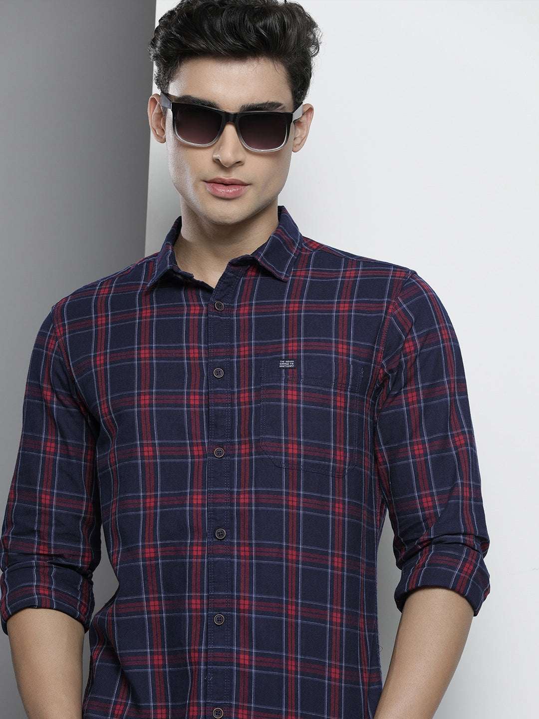 Shop Men Checkered Shirt Online.