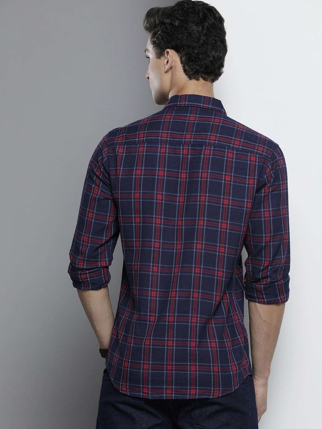 Shop Men Checkered Shirt Online.