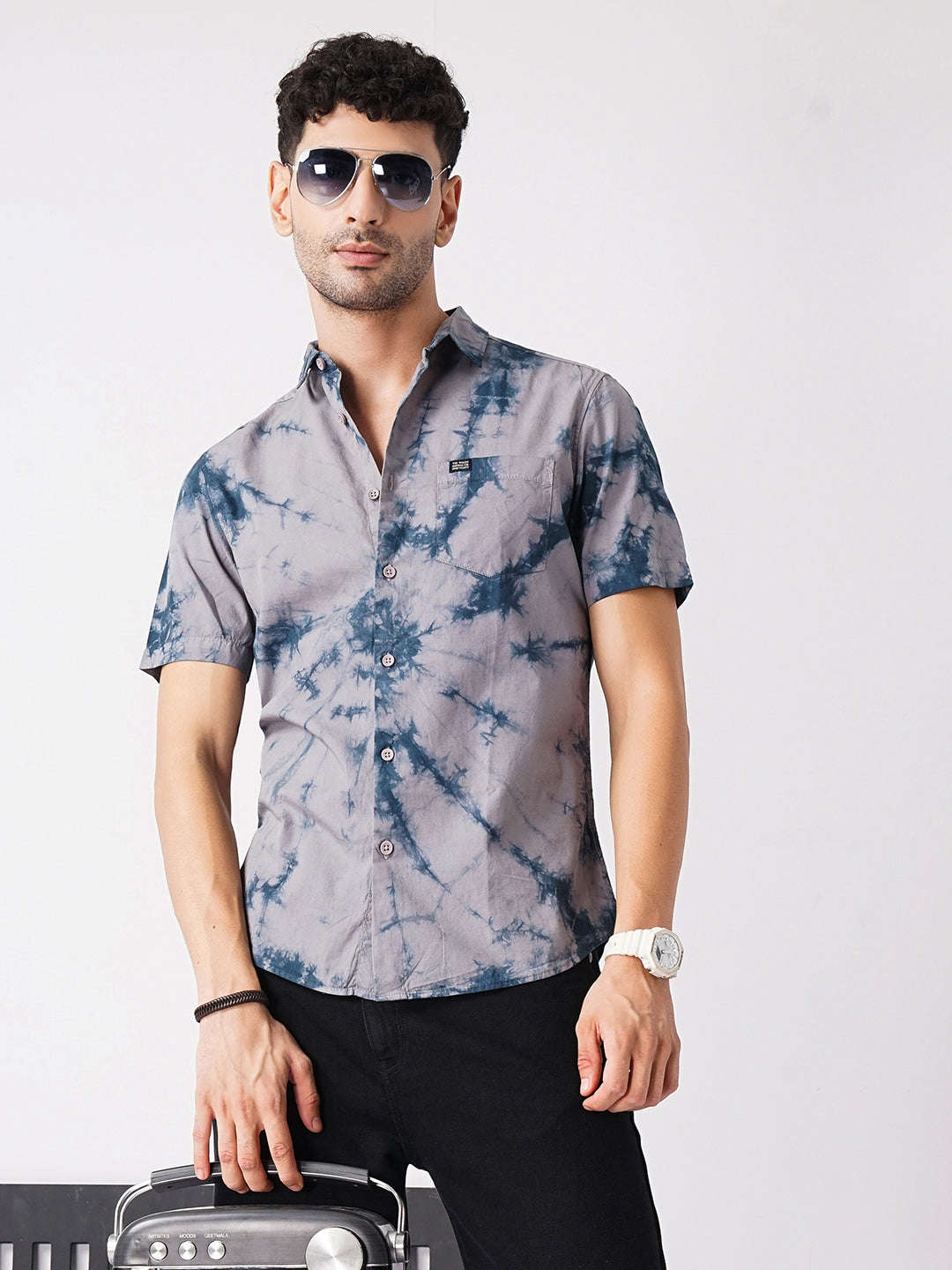 Shop Men Tie & Dye Shirt Online.