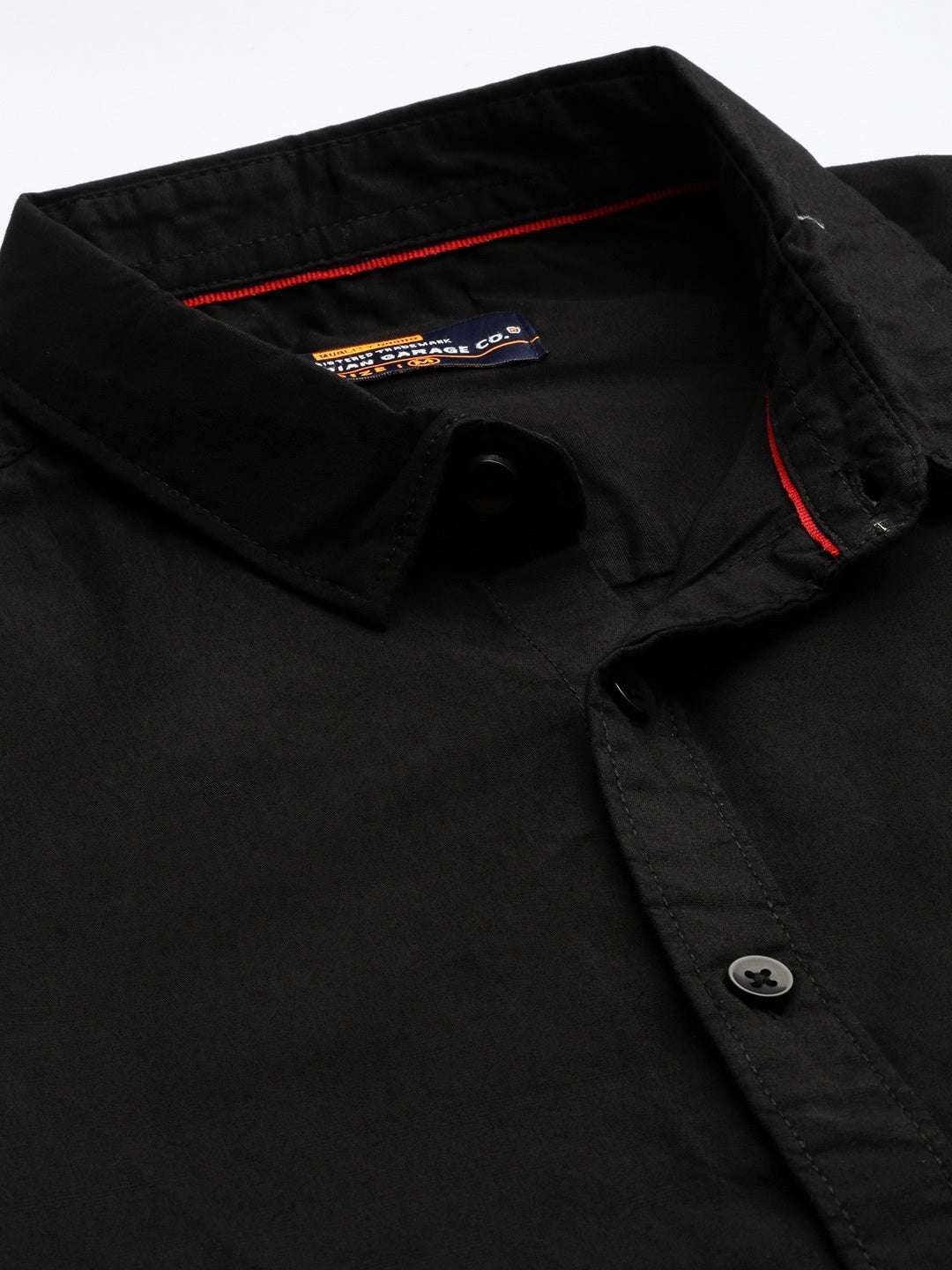 Shop Men's Solid Slim Fit Shirt Online.