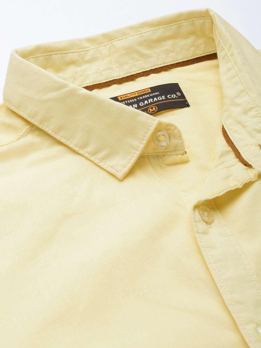 Shop Men's Solid Slim Fit Shirt Online.