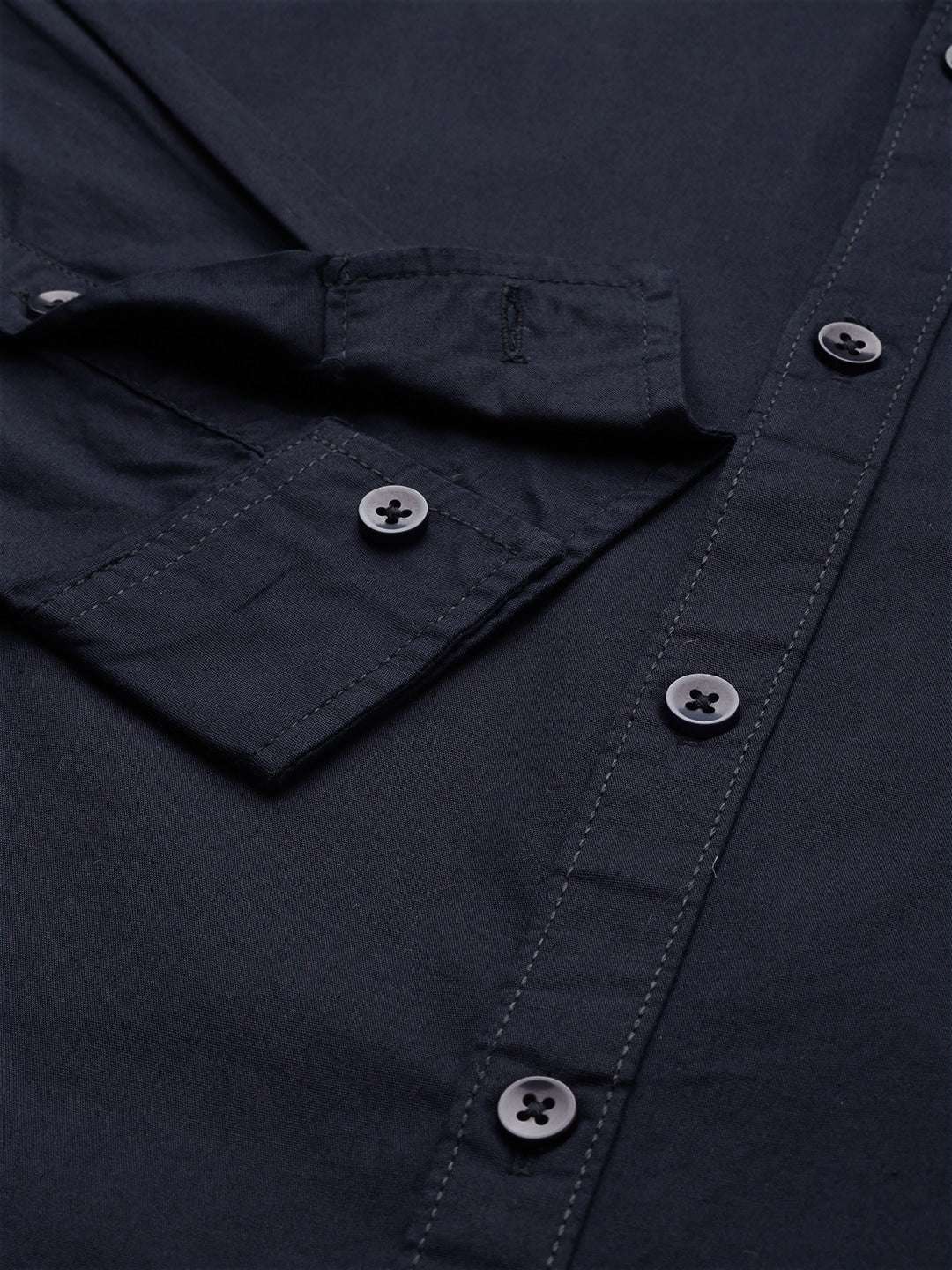 Shop Men's Solid Slim Fit Shirt Online.