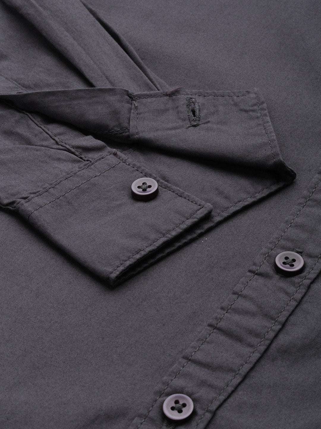 Shop Men Solid Shirt Online | New_1121-SHPO131-03-Grey-S