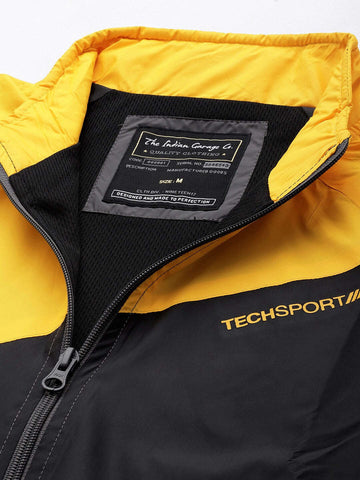 Shop Men Color Block Windcheater Online.