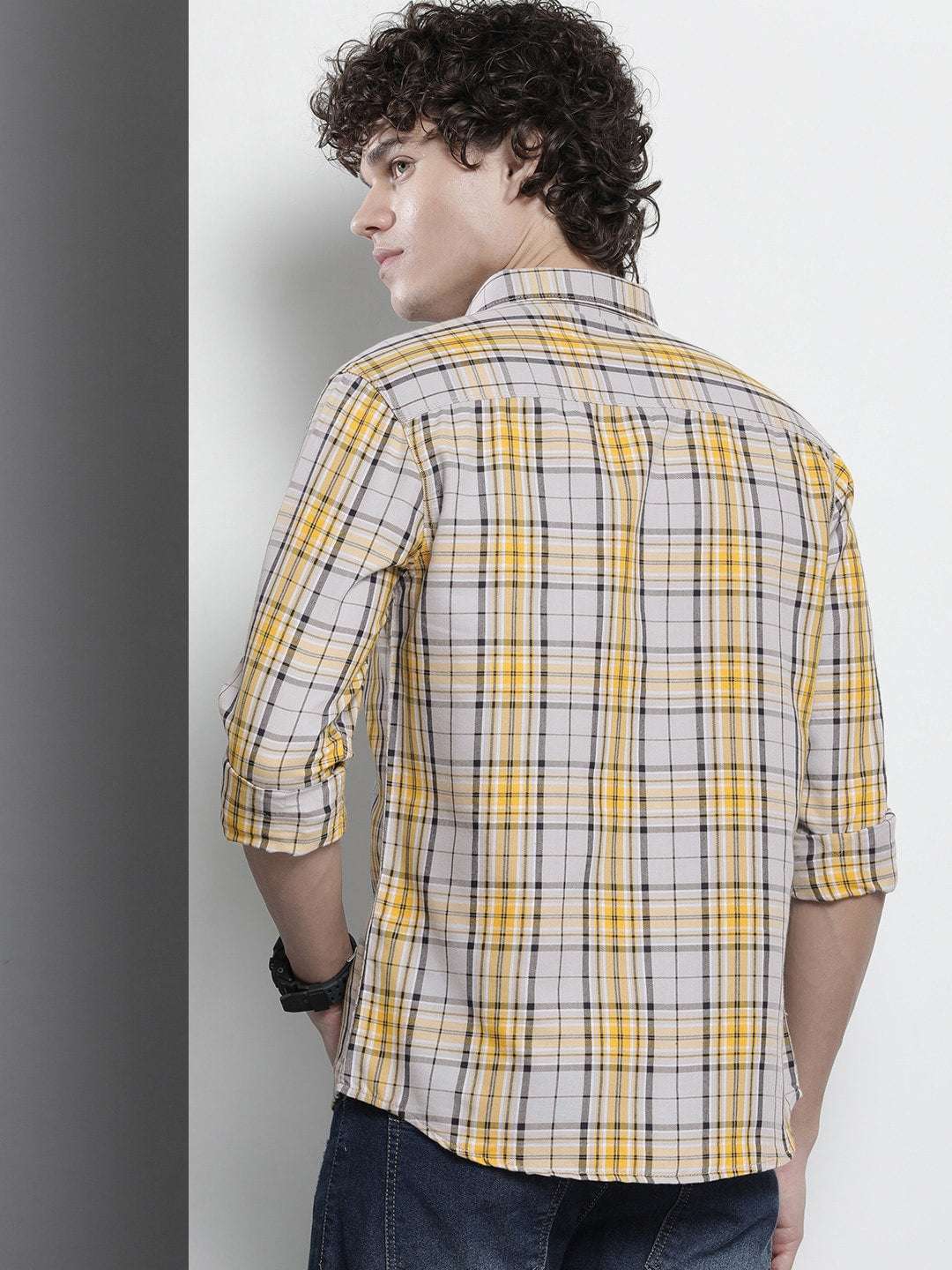 Shop Men Check Shirt Online.