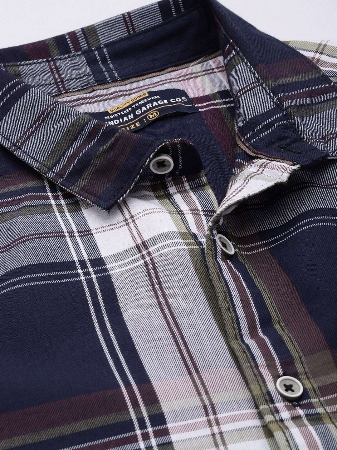 Shop Men Checked Shirt Online.