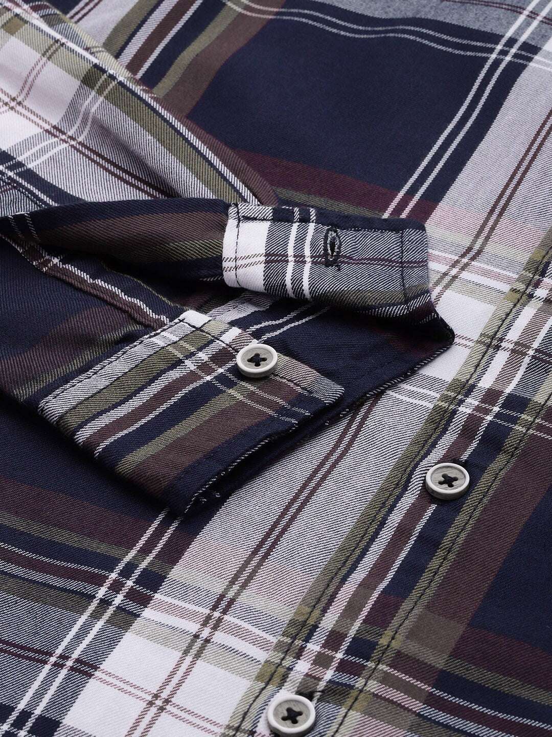 Shop Men Checked Shirt Online.