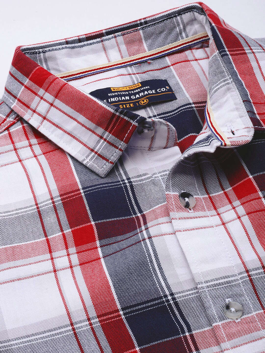 Shop Men Checked Shirt Online.