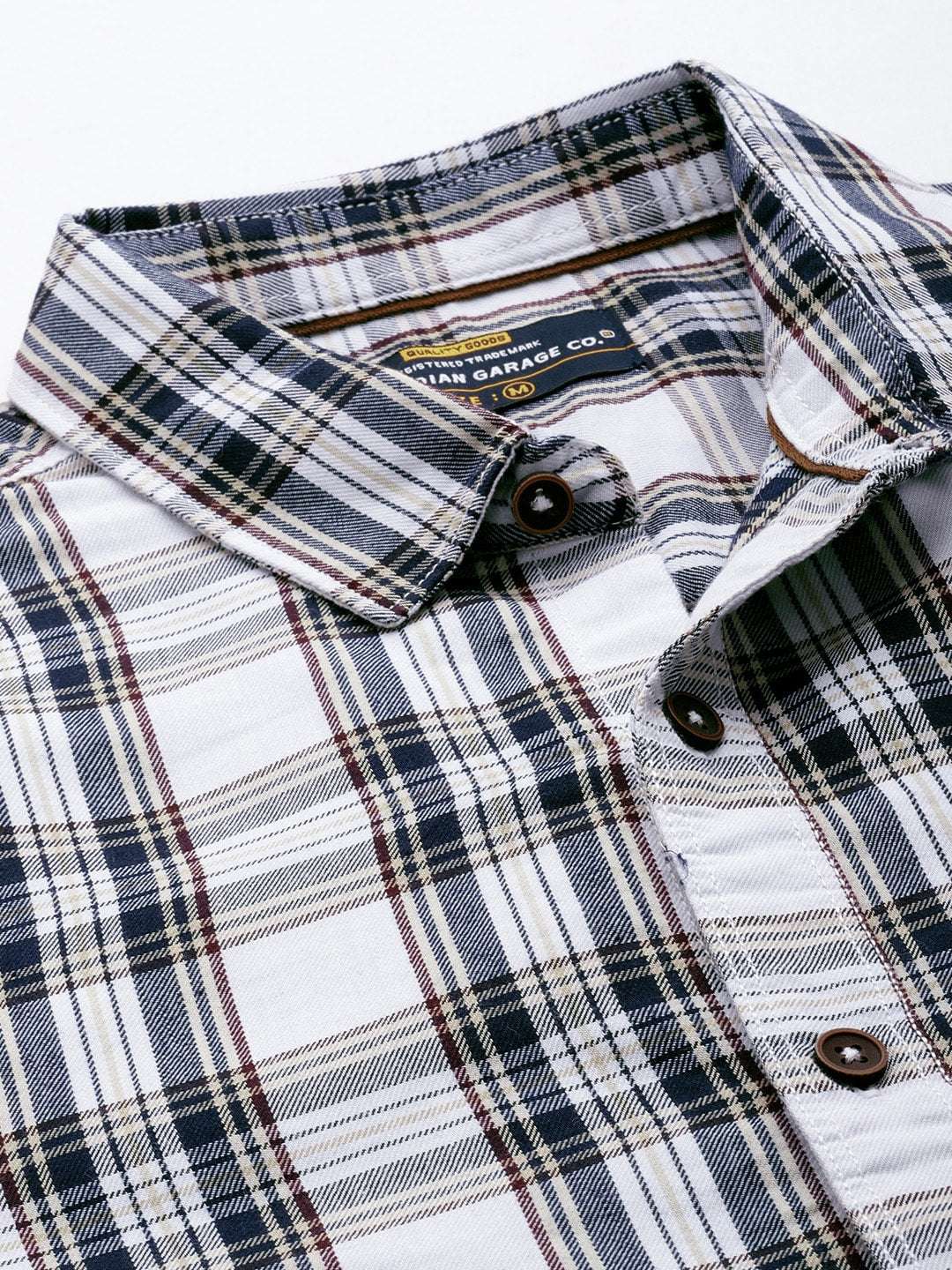 Shop Men Checked Shirt Online.