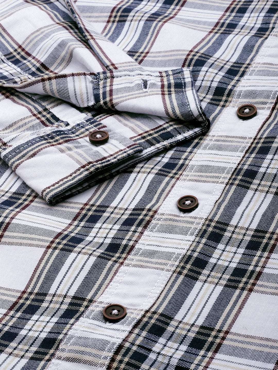 Shop Men Checked Shirt Online.