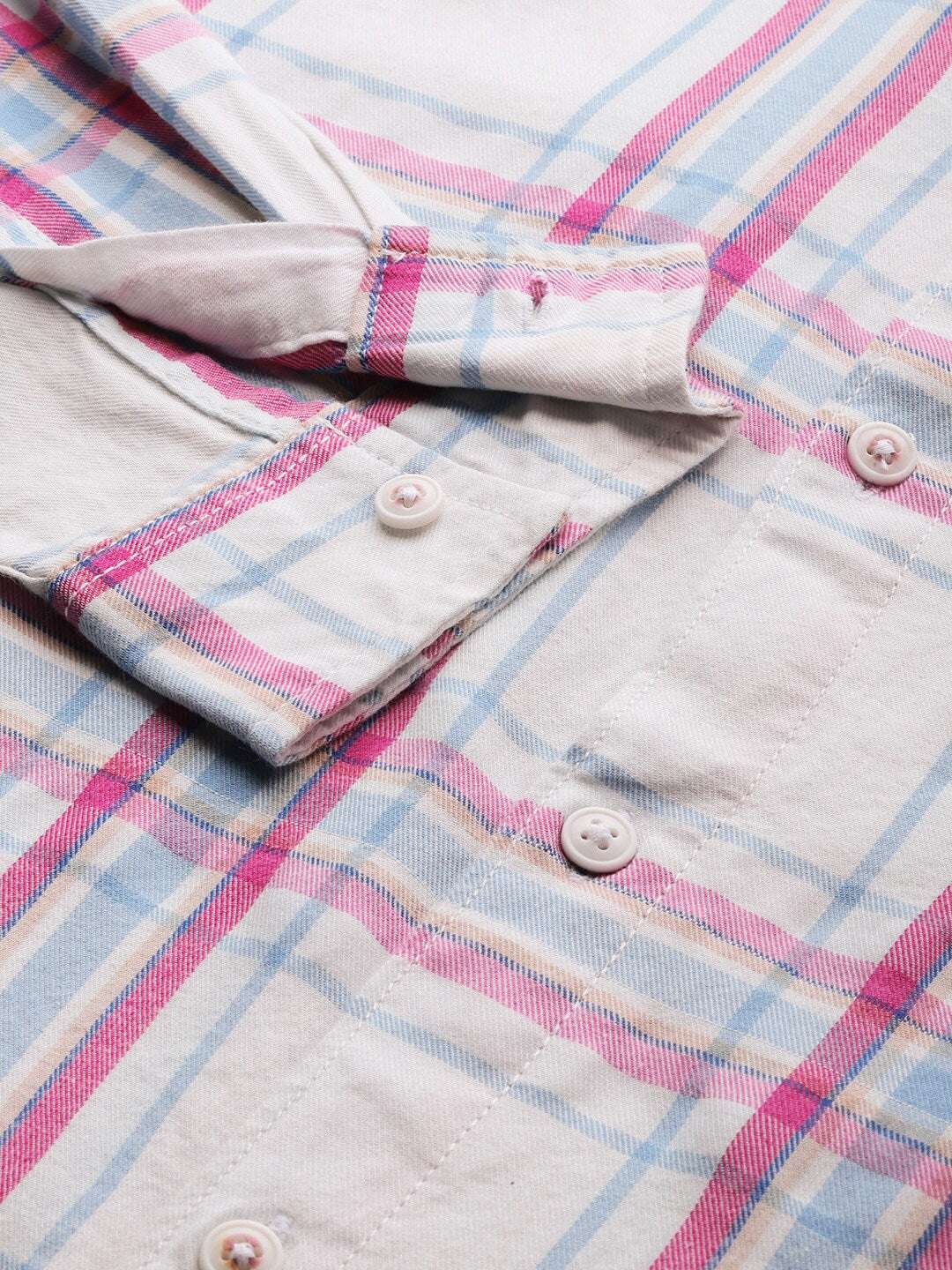 Shop Men Checked Shirt Online.