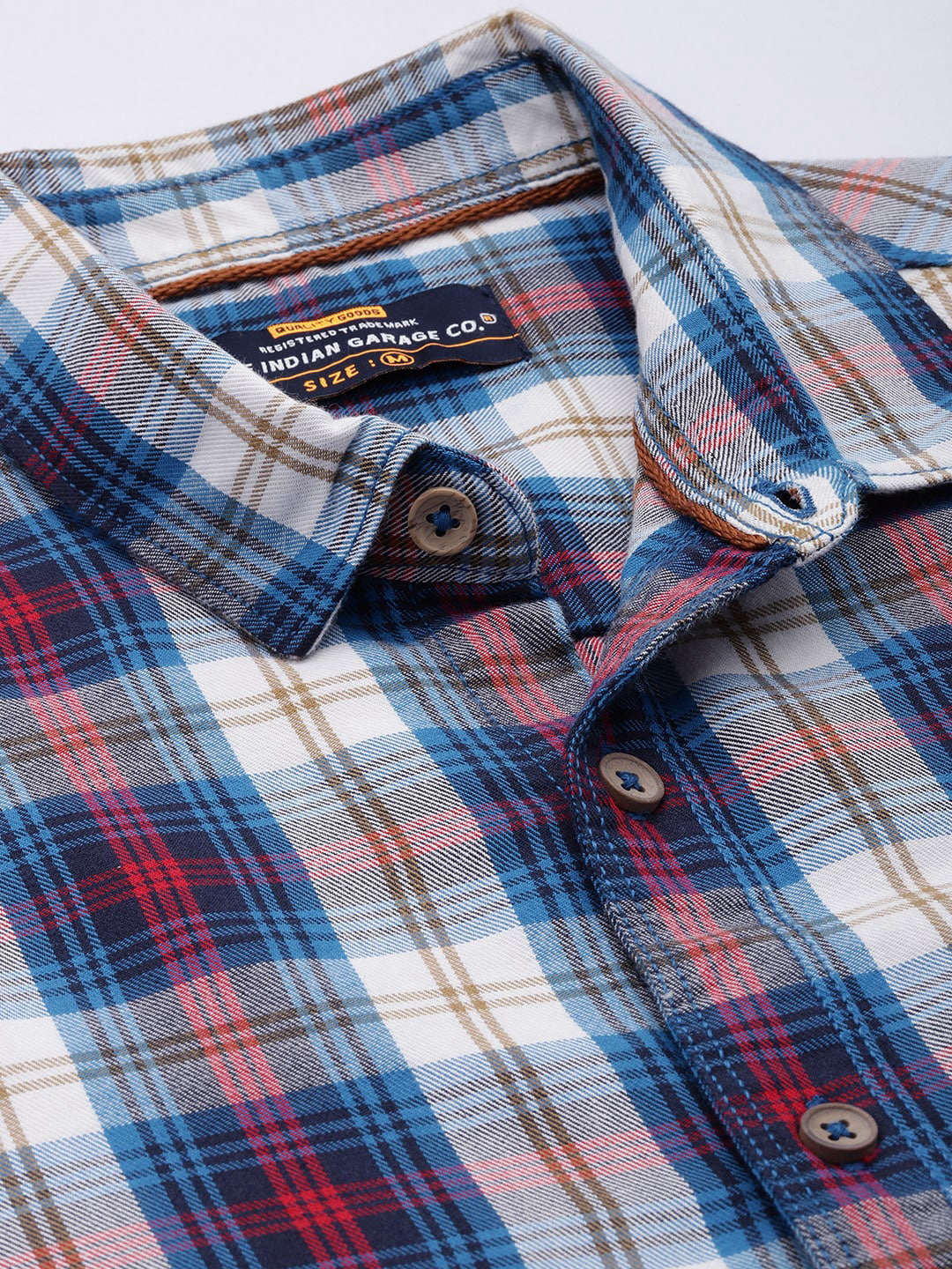 Shop Men Checked Shirt Online.