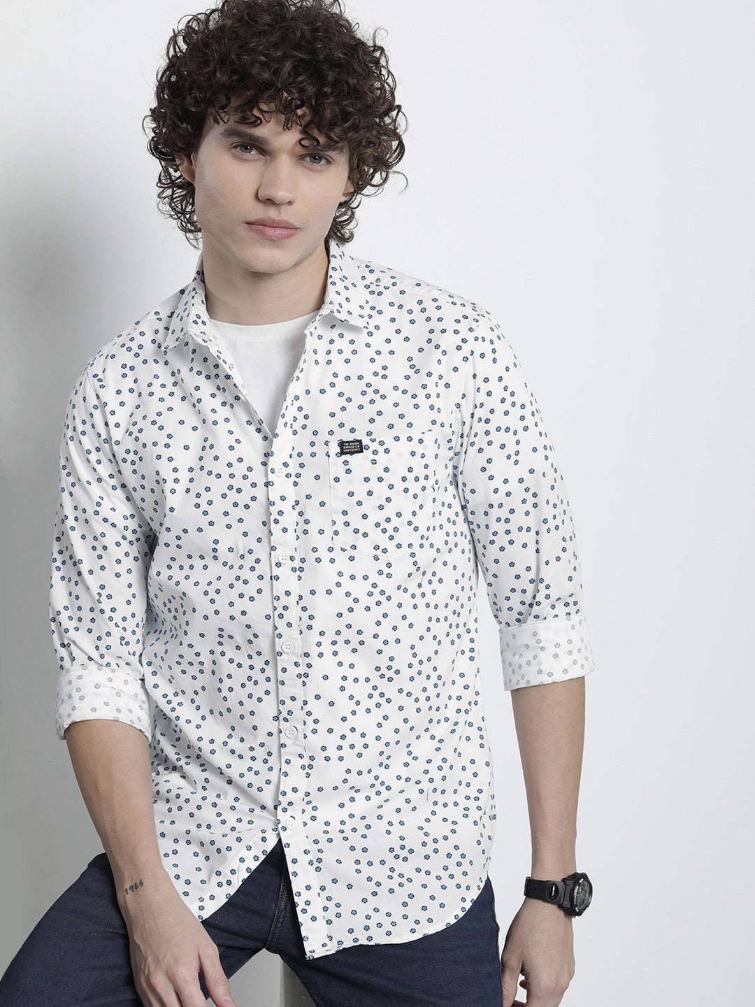 Shop Men Printed Shirt Online.