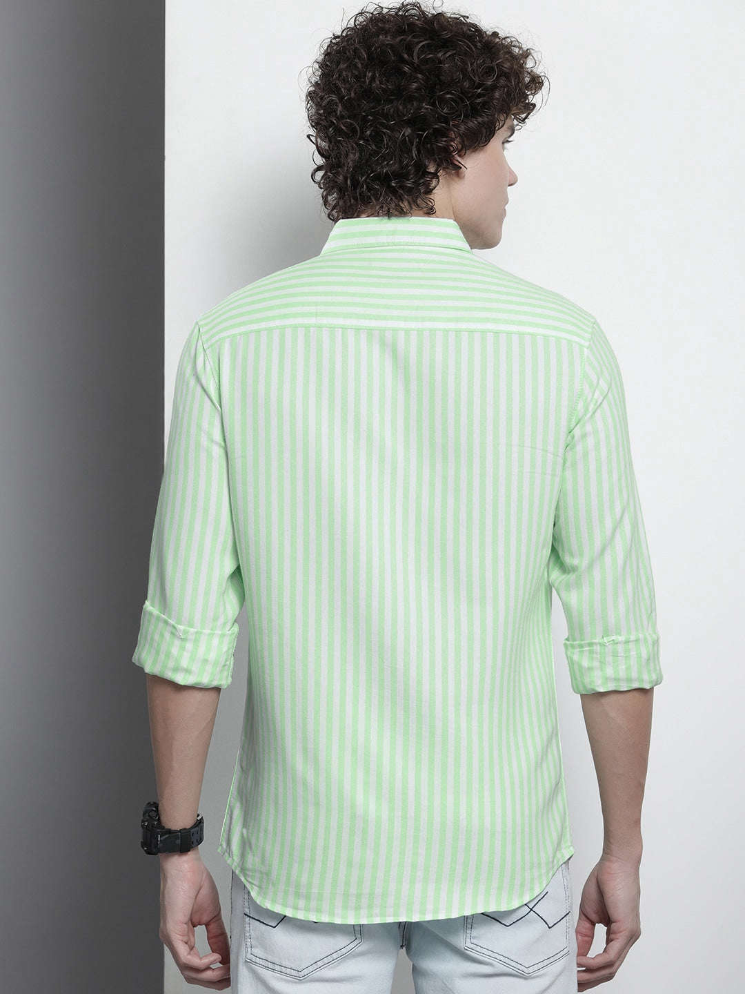 Shop Men Striped Shirt Online.