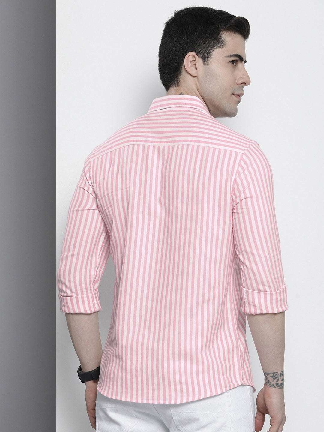 Shop Men Striped Shirt Online.