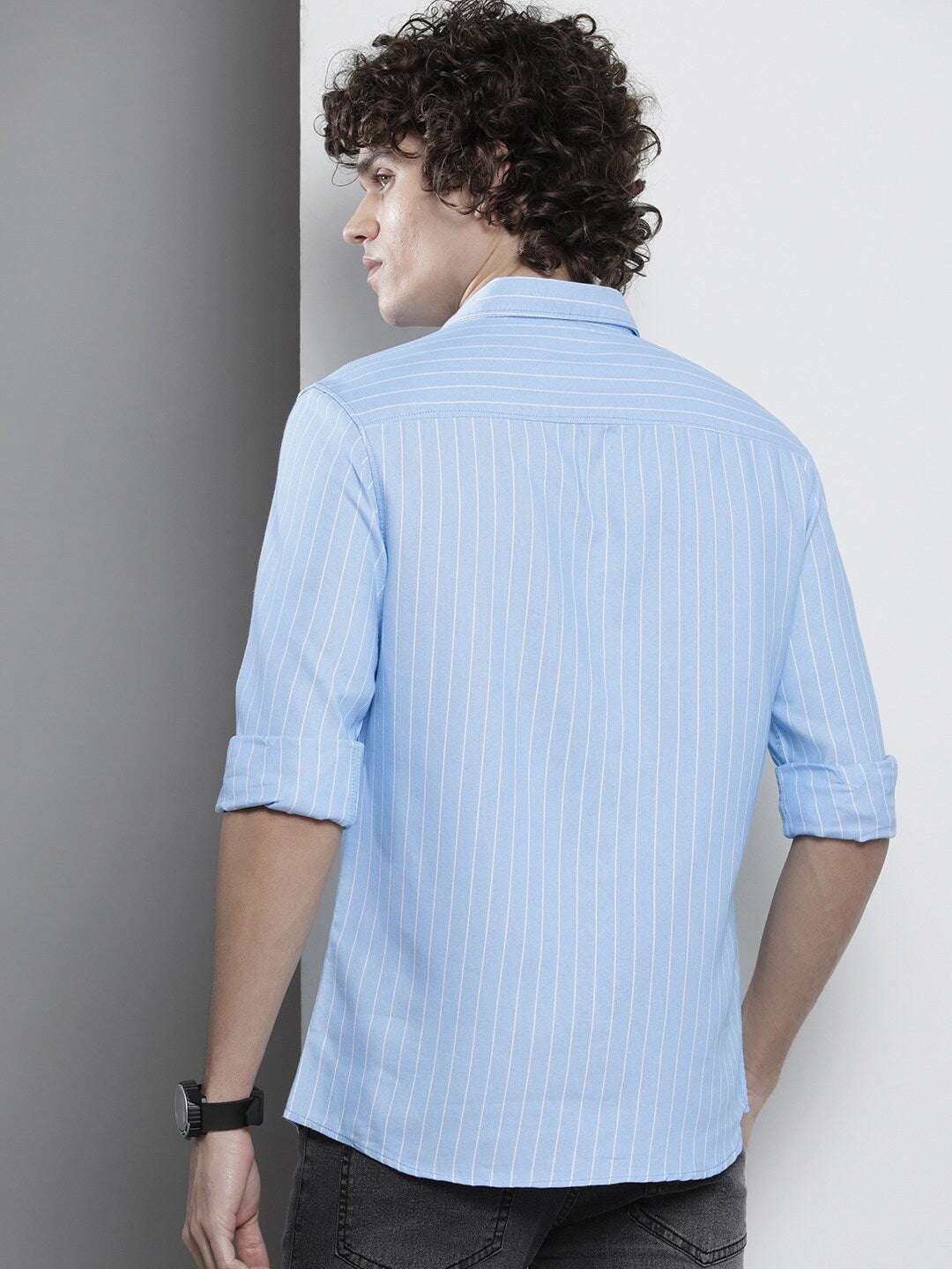 Shop Men Striped Shirt Online.