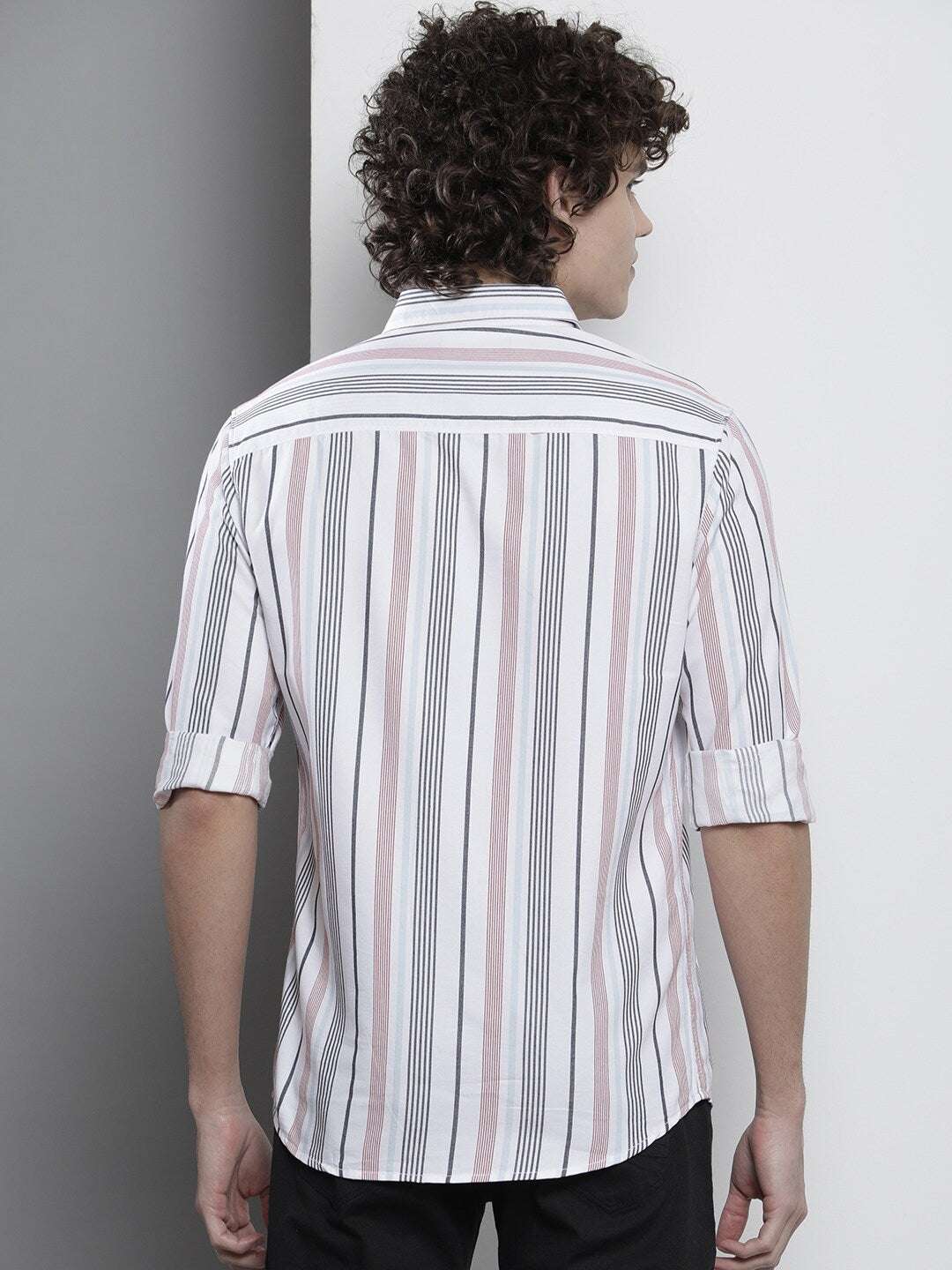 Shop Men Striped Shirt Online.