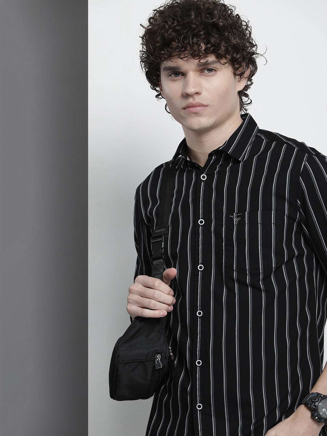 Shop Men Striped Shirt Online.