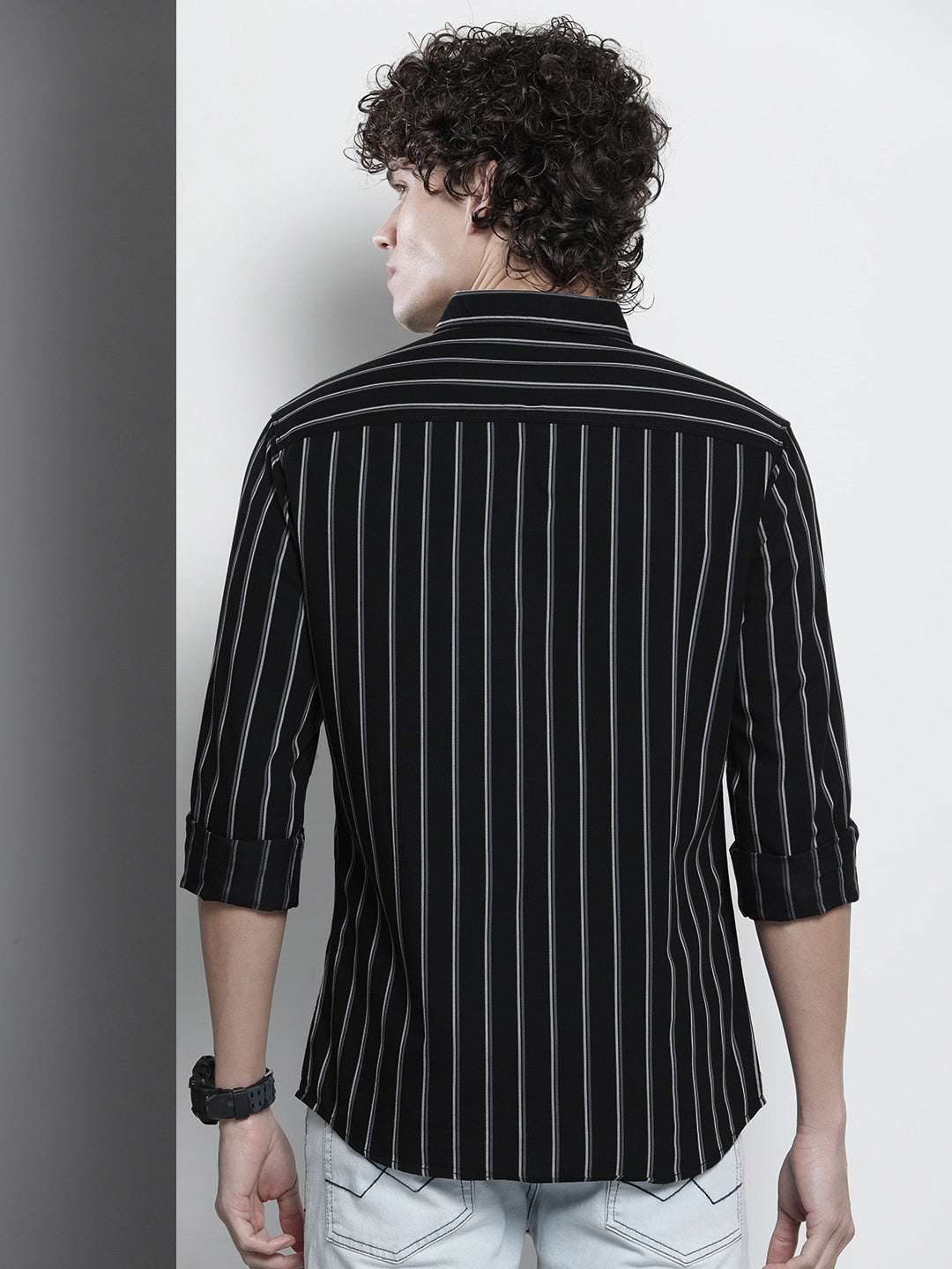 Shop Men Striped Shirt Online.