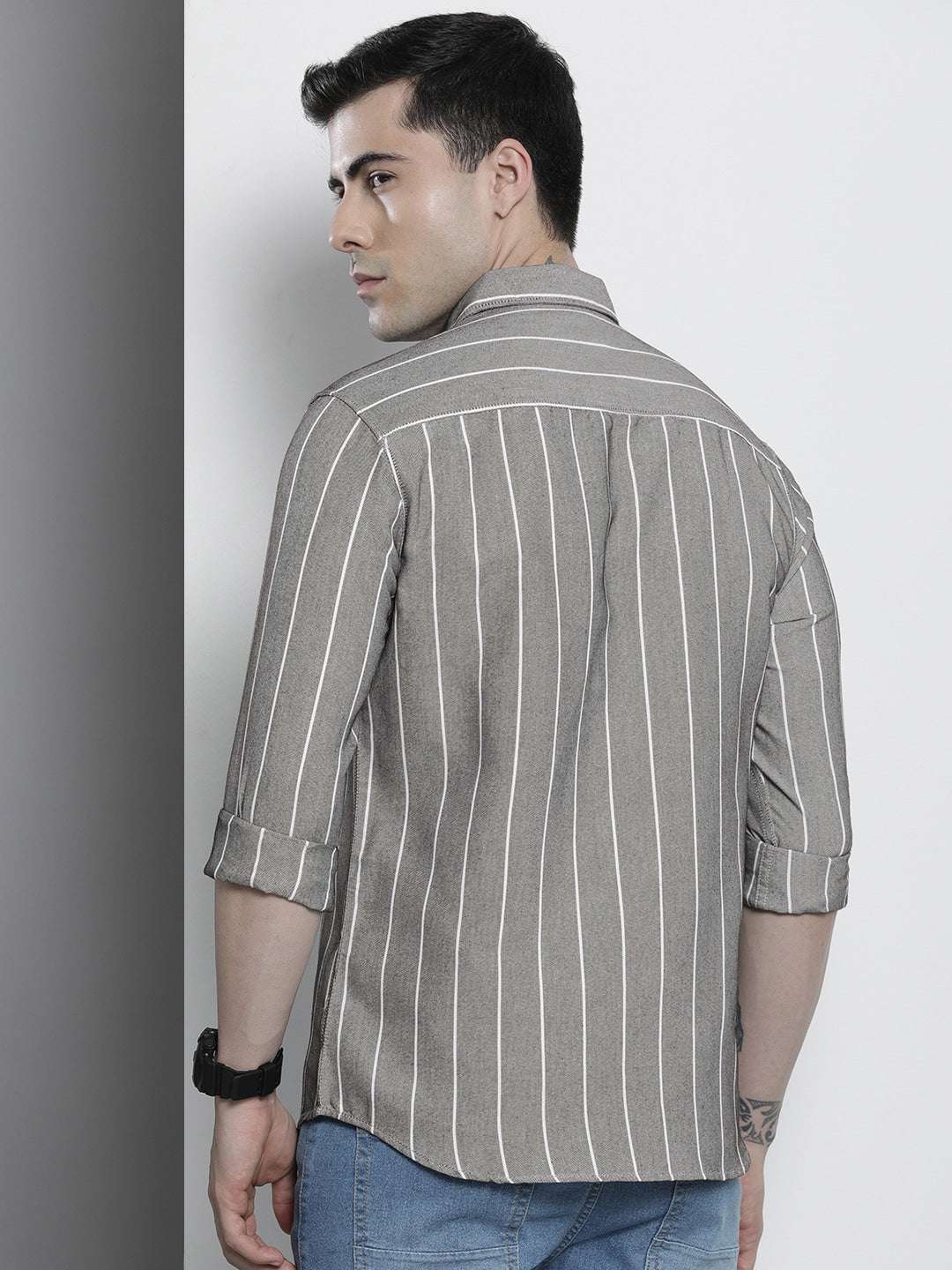 Shop Men Striped Shirt Online.